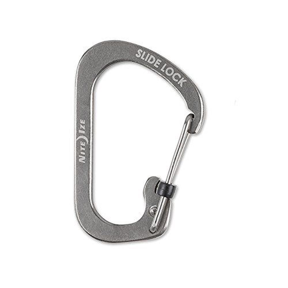 Nite Ize CSL2-11-R6 Carabiner Slide Lock, Stainless, 0094664030534