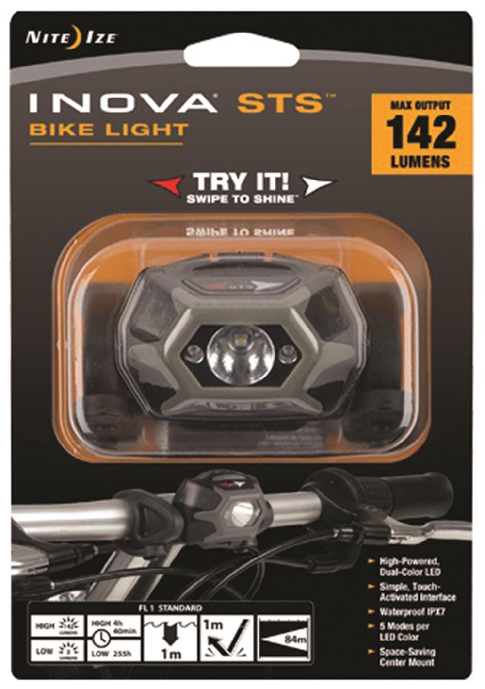 Nite Ize STS Bike Light (Charcoal), 0094664033078
