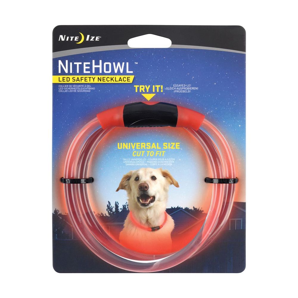 Nite Ize Nitehowl Led Safety Necklace (Red) by Nite Ize - ISBN: 0094664034488