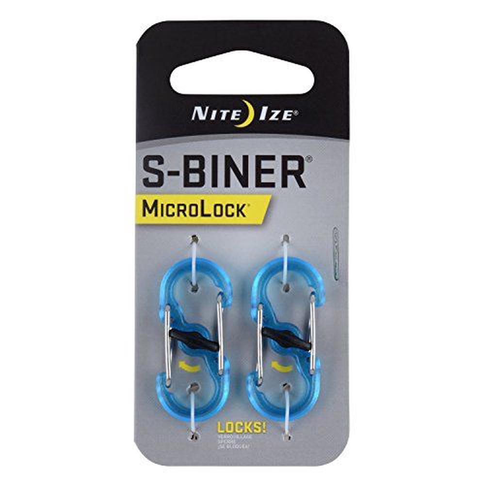 S-Biner MicroLock Polycarbonate - 2 Pack - Blue, 0094664037229