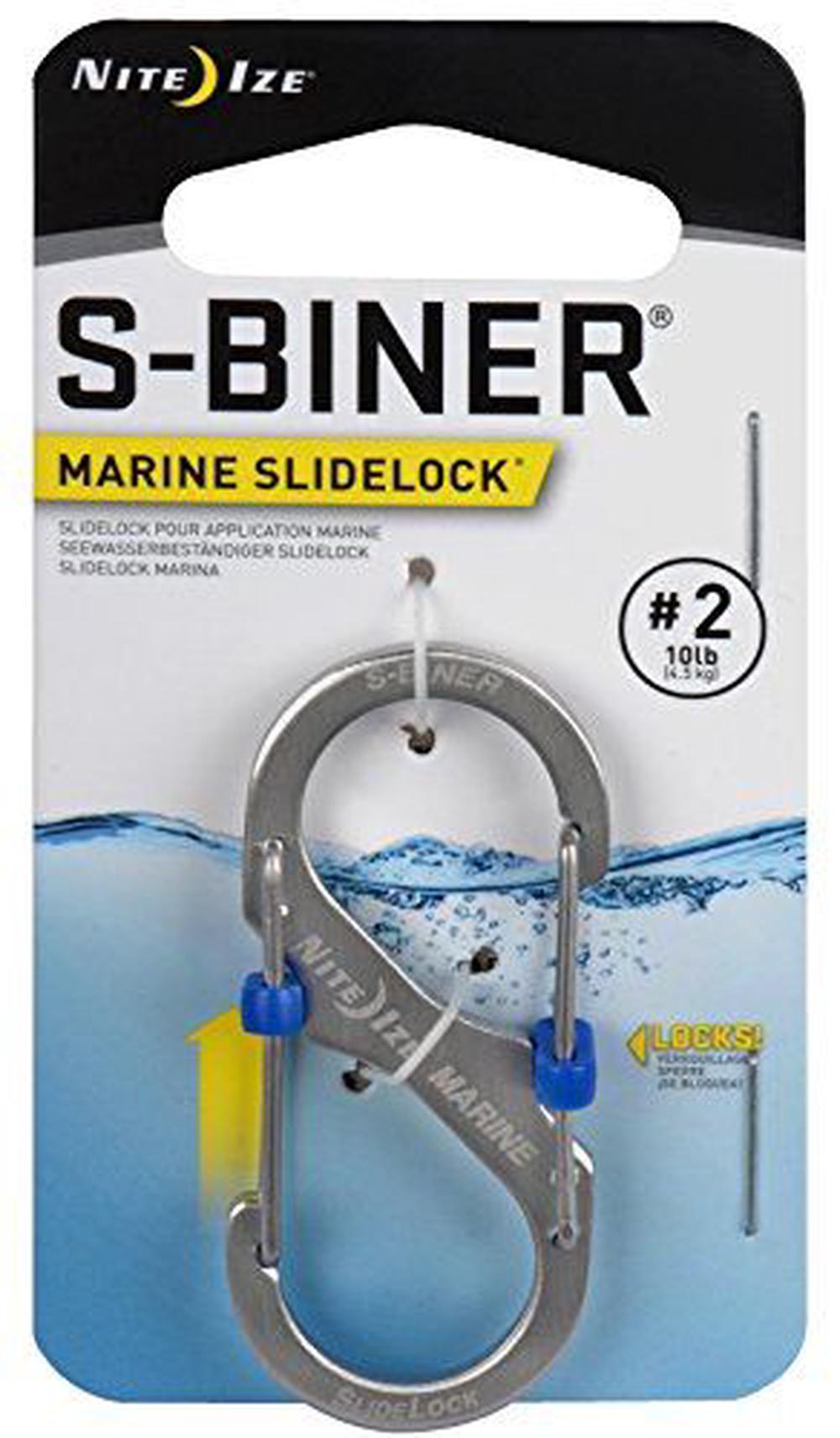 S-Biner Marine SlideLock (Stainless Steel), 0094664038875