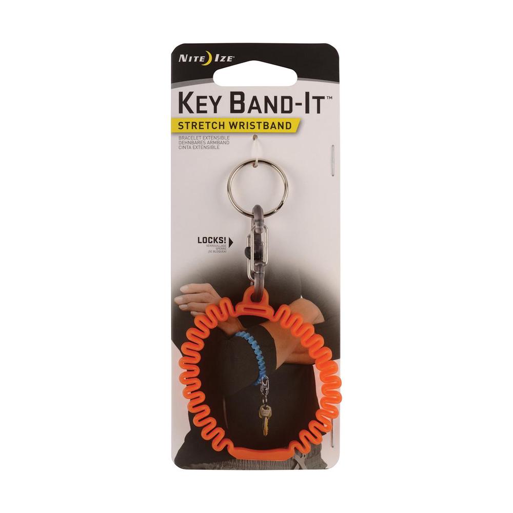 Nite Ize Key Band-It Stretch Wristband (Orange), 0094664040007