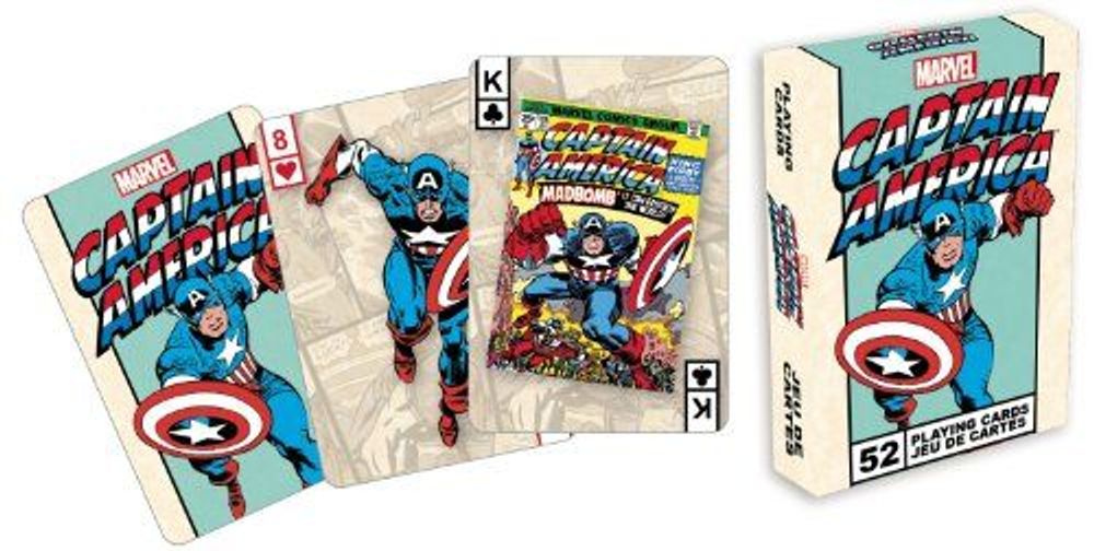 Aquarius Marvel Comics Captain America Playing Card Game by Aquarius - ISBN: 0184709522503