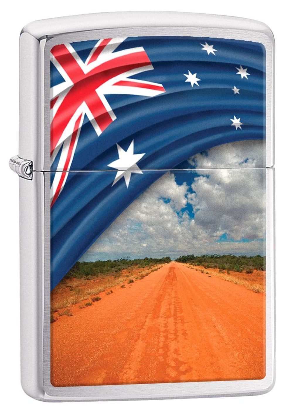 Zippo Flag & Landscape Long Road Lighter by Zippo - ISBN: 0191693088625
