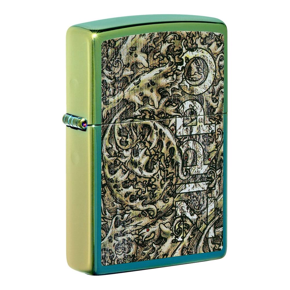 Zippo Colour Logo Teal Lighter, 0191693198799