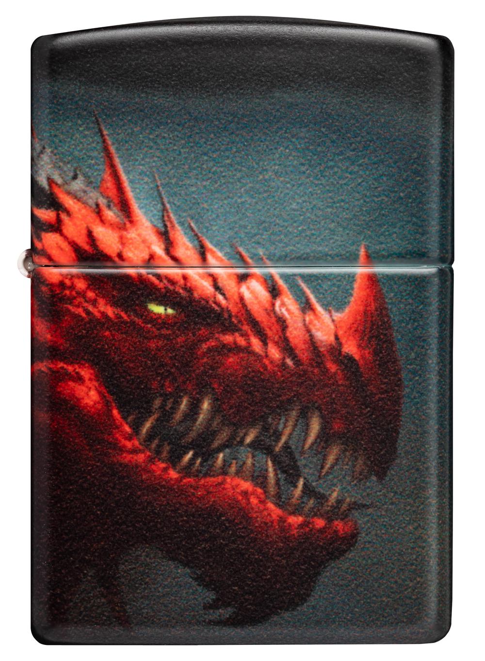 Zippo Red Dragon 540 Matte Lighter, 0191693550436