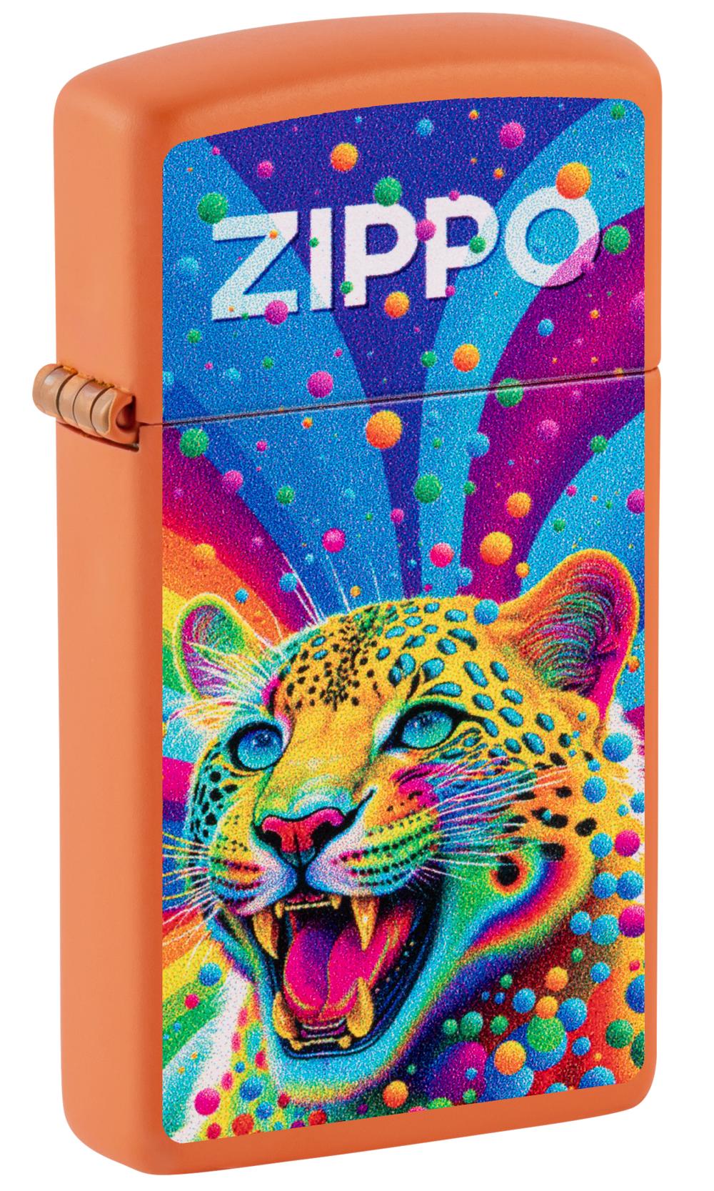Zippo Leopard Design Lighter, 0191693569506