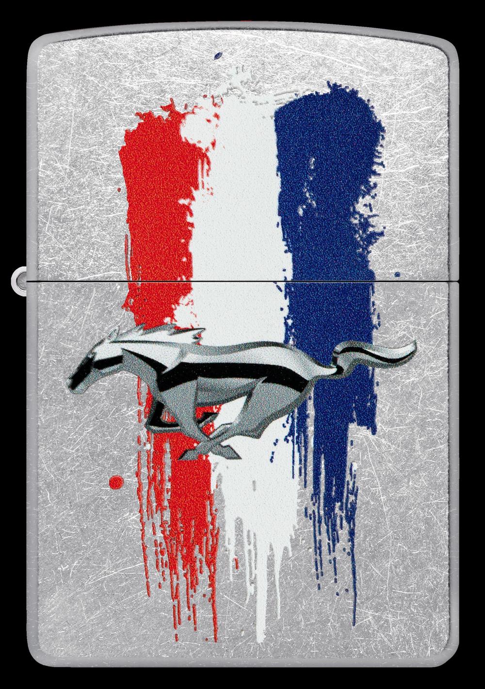 Zippo Ford Mustang Logo Lighter, 0191693591187