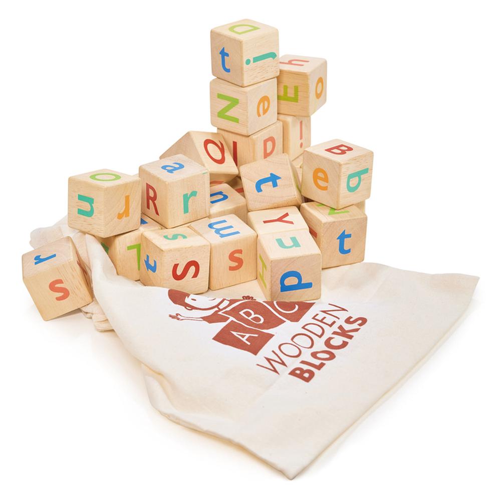 Mentari Alphabet Spelling Blocks, 0191856071150
