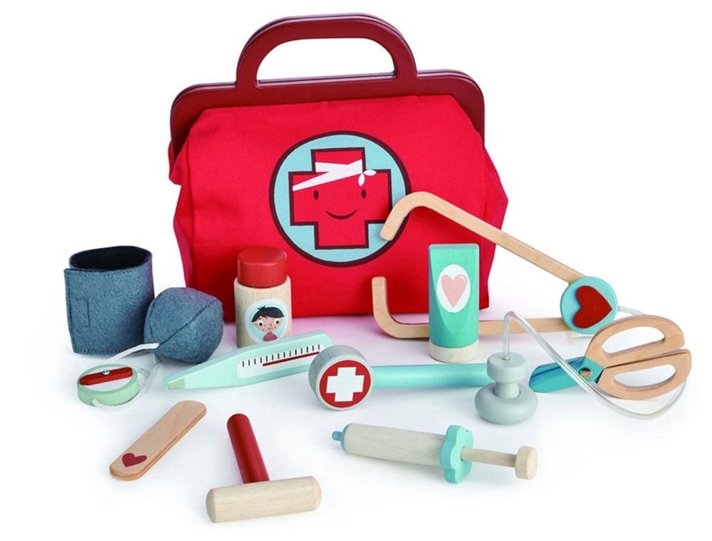 Tender Leaf Toys Doctor's Bag & Accessories by Tender Leaf Toys - ISBN: 0191856081142