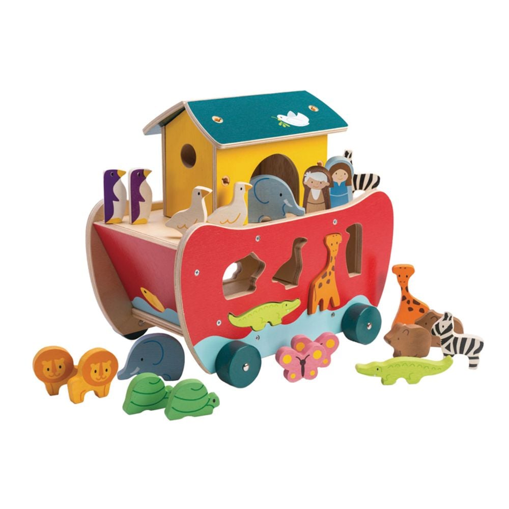 Tender Leaf Toys Noah's Shape Sorter Ark by Tender Leaf Toys - ISBN: 0191856083054