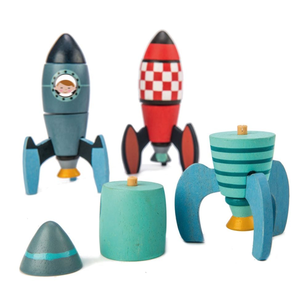 Tender Leaf Toys Rocket Construction Set by Tender Leaf Toys - ISBN: 0191856083351