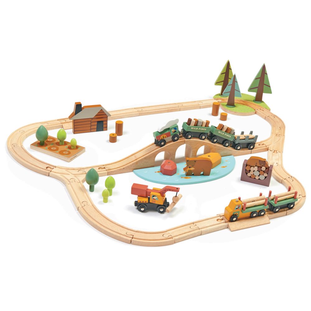 Tender Leaf Toys Wild Pines Train Set by Tender Leaf Toys - ISBN: 0191856087021