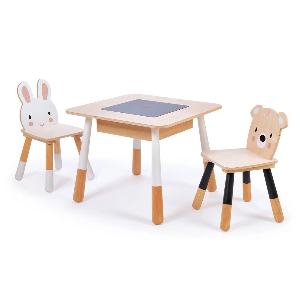 Tender Leaf Toys Forest Wooden Table and 2 Chairs by Tender Leaf Toys - ISBN: 0191856088011