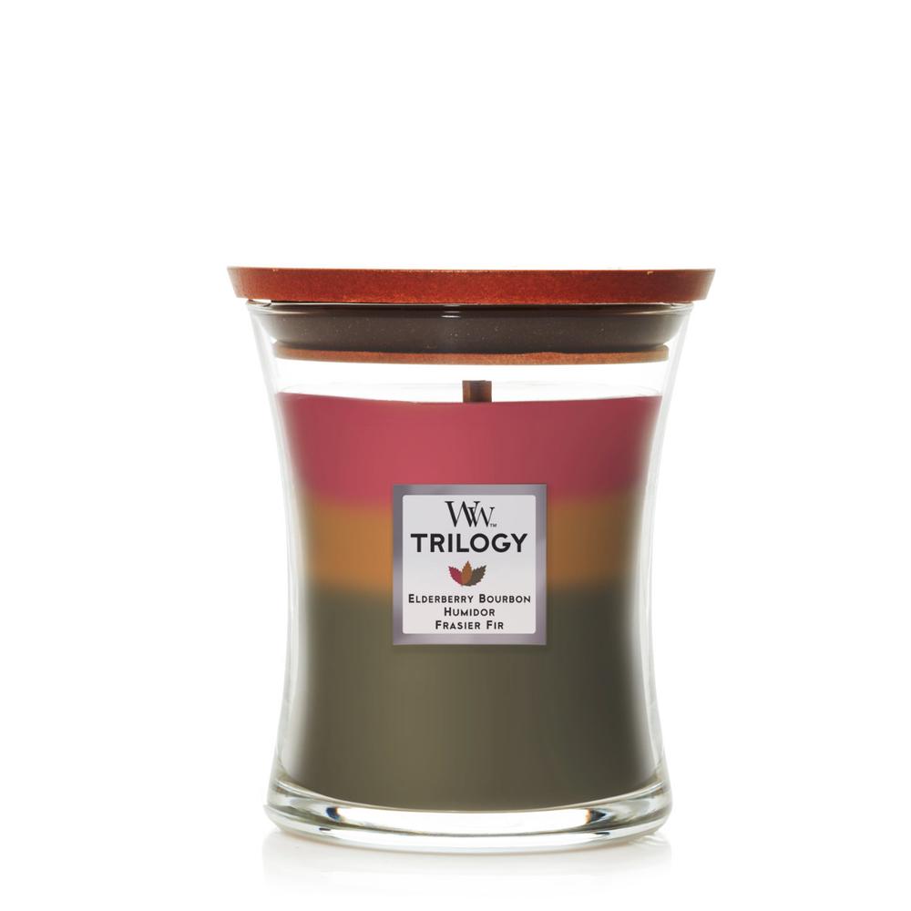 WoodWick Candle, Hearthside Trilogy Medium Buy online at The Nile