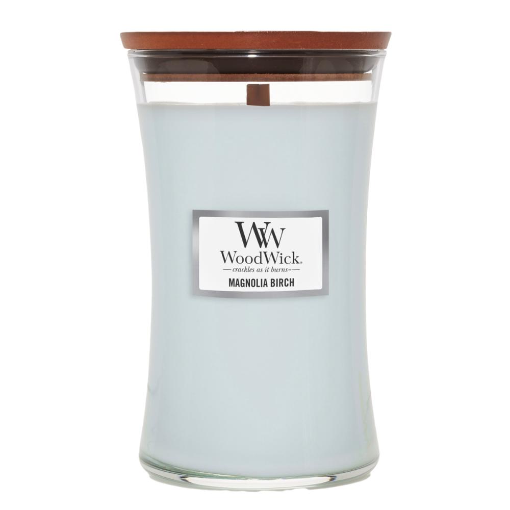 WoodWick Candle, Magnolia Birch Large Buy online at The Nile