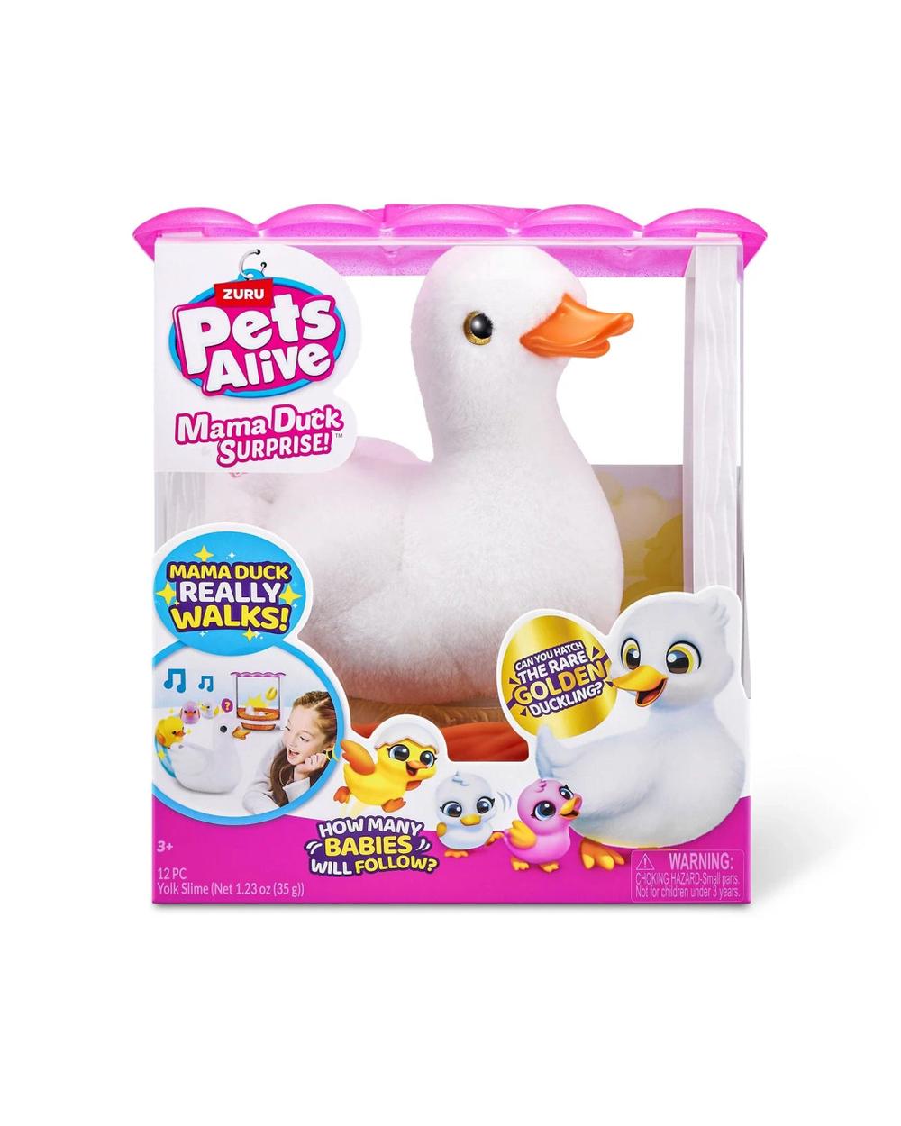 Pet's Alive Mama Duck and Babies, 0193052064196
