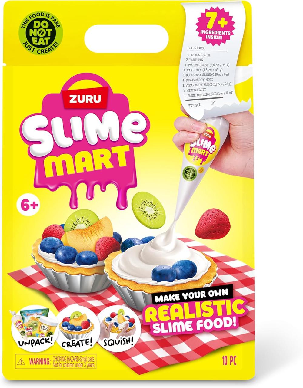 Zuru Slime Mart - Small Shopping Bag Series 1 - Fruit Tart, 0193052079558