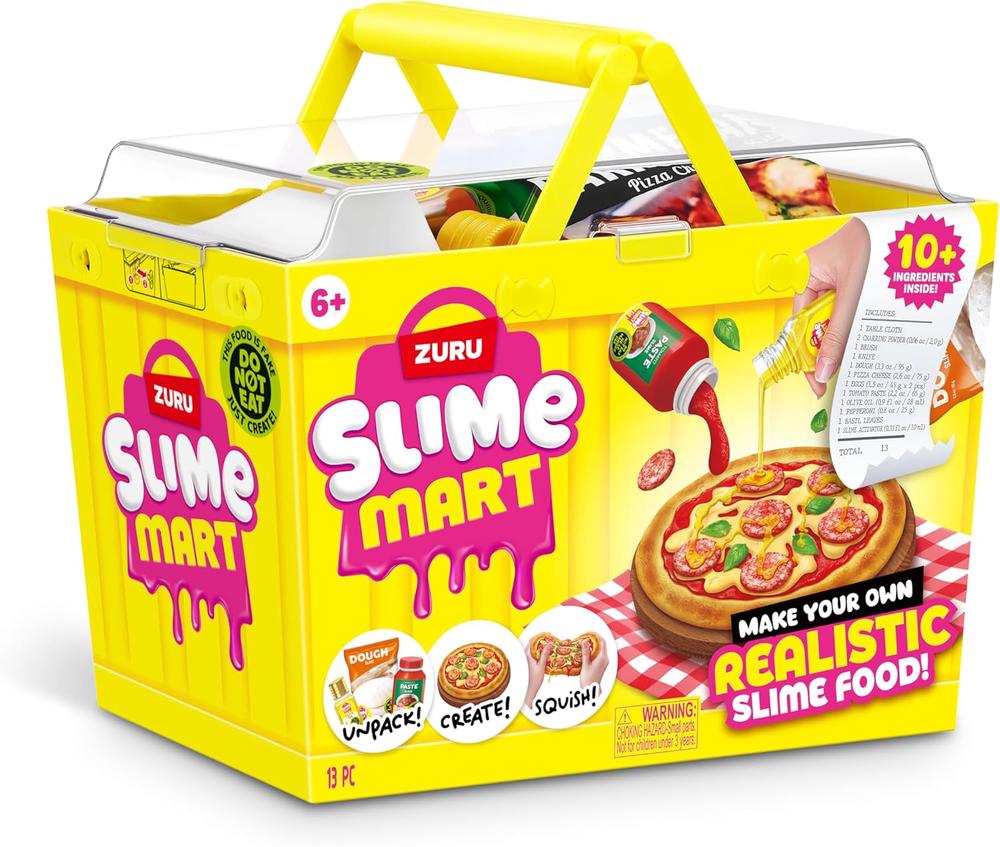 Zuru Slime Mart - Shopping Basket Series 1 - Pizza, 0193052079589