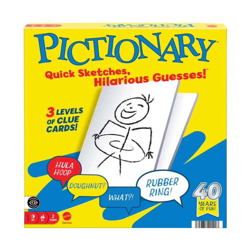 Mattel Pictionary (2025 Refresh), 0194735291007
