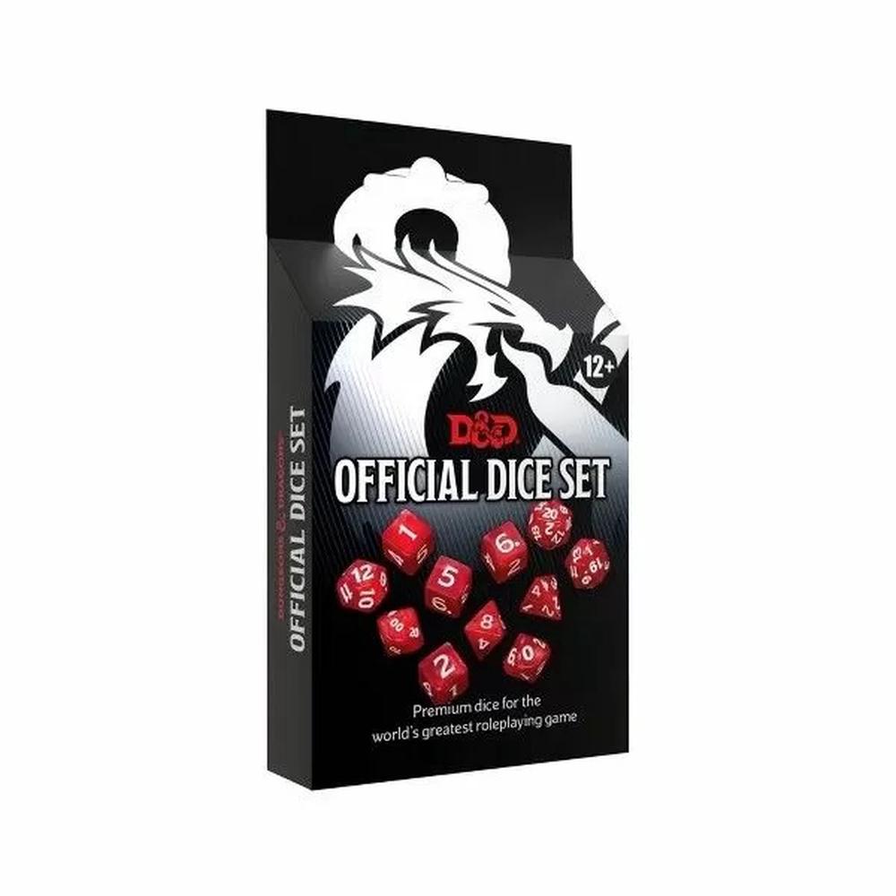Wizards of the Coast Dungeons & Dragons Official Dice Set, 0195166135700