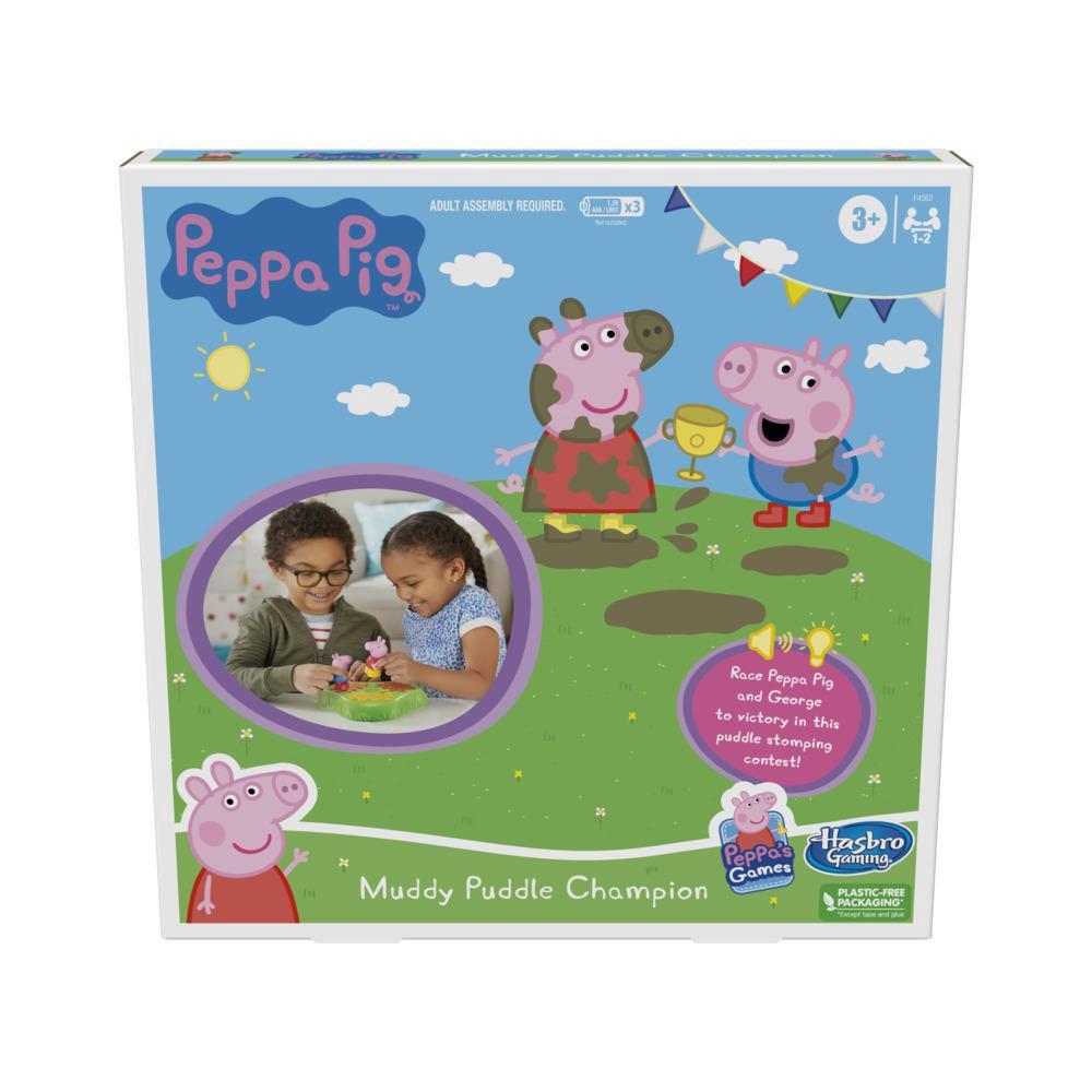 Peppa Pig Muddy Puddles Champion Board Game, 0195166161259