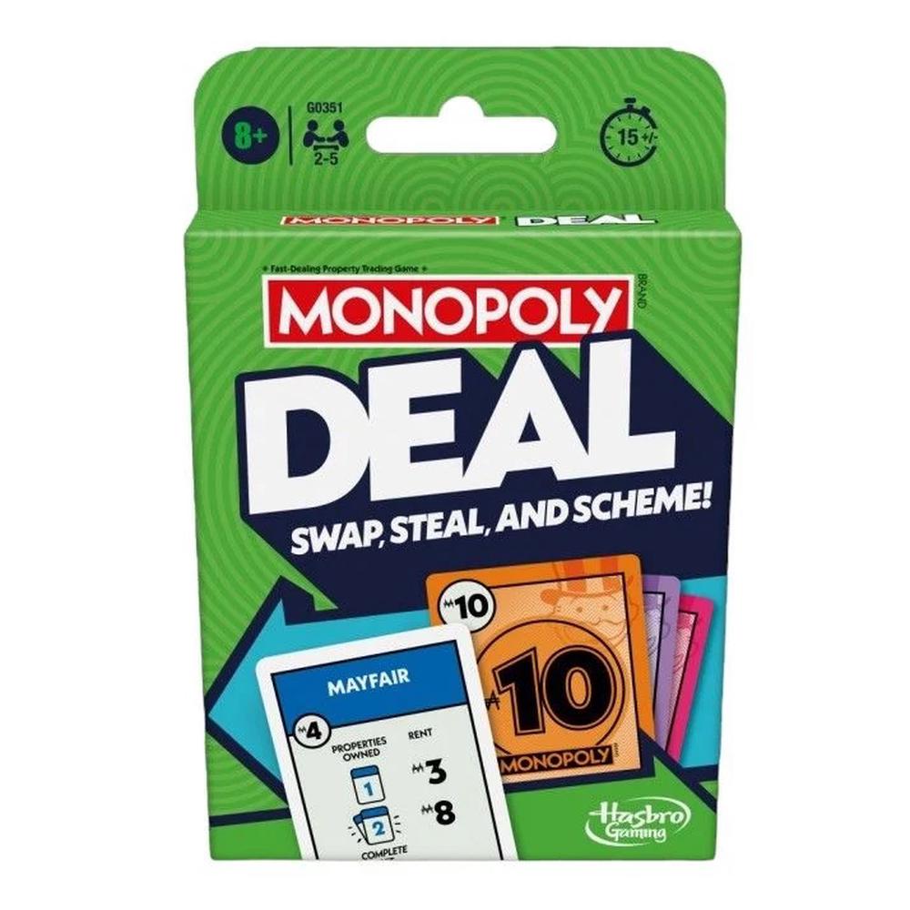 Monopoly Deal Card Game, 0195166258775
