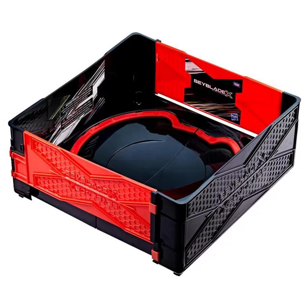 Beyblade X Clash and Carry Beystadium Battle Arena (Portable Stadium), 0195166278247