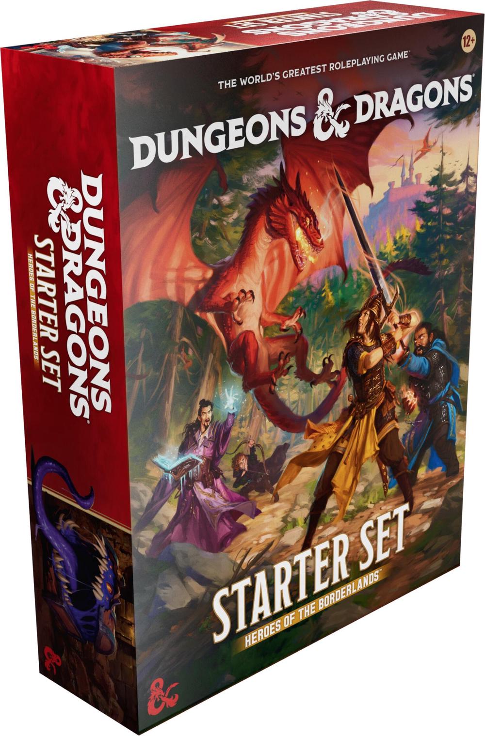 Wizards of the Coast D&D Dungeons & Dragons Starter Set Heroes of the Borderlands, 0195166293110