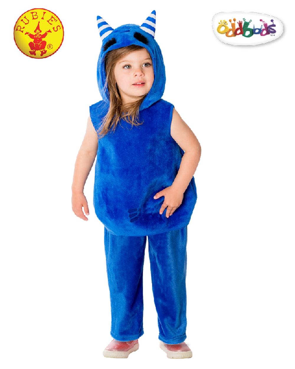 Pogo Oddbods Costume (Blue), 0195884007747