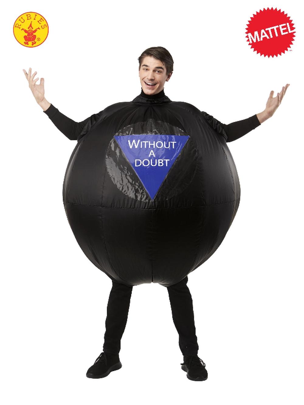 Magic 8-Ball Inflatable Adult Costume - Adult-Standard, 0195884021989