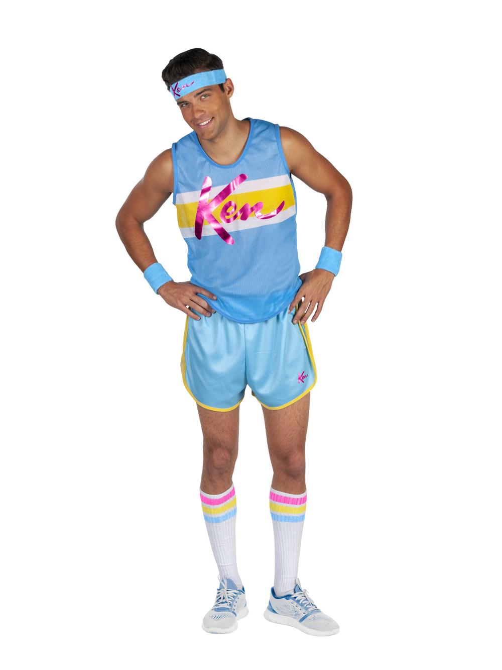 Barbie Ken Exercise Adult Costume, 0195884040607