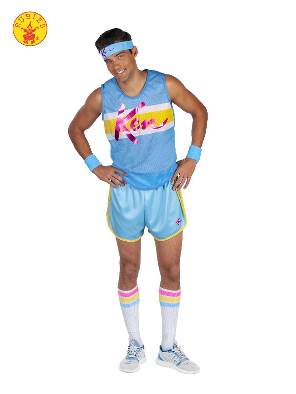 Barbie Ken Exercise Adult Costume - Mens-XL, 0195884040614