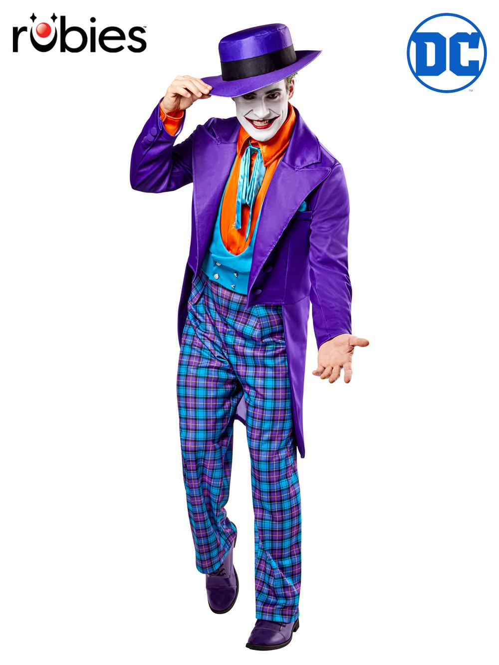 The Joker Deluxe Adult Costume, 0195884085295