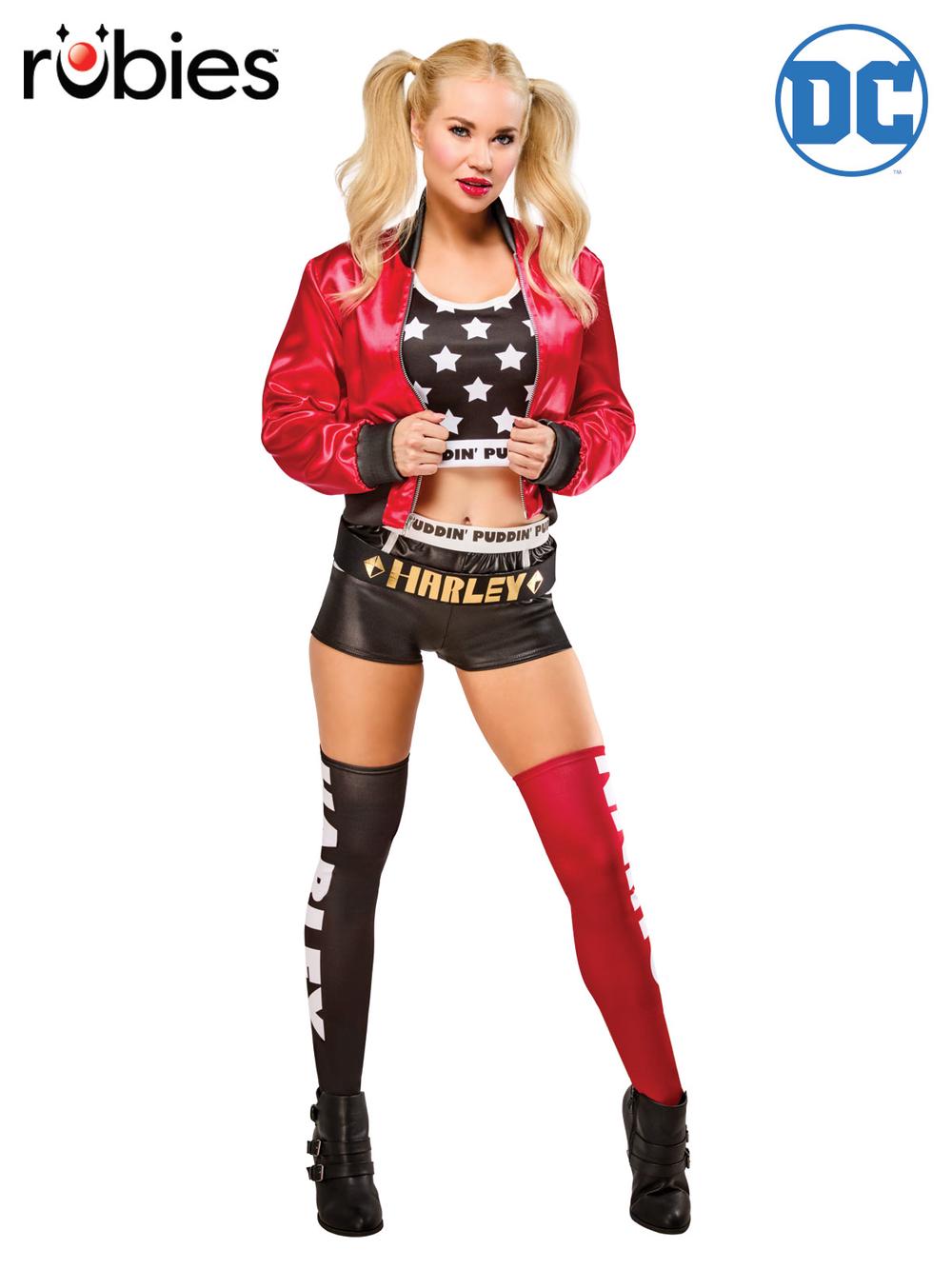 Harley Quinn Deluxe Costume, 0195884085424