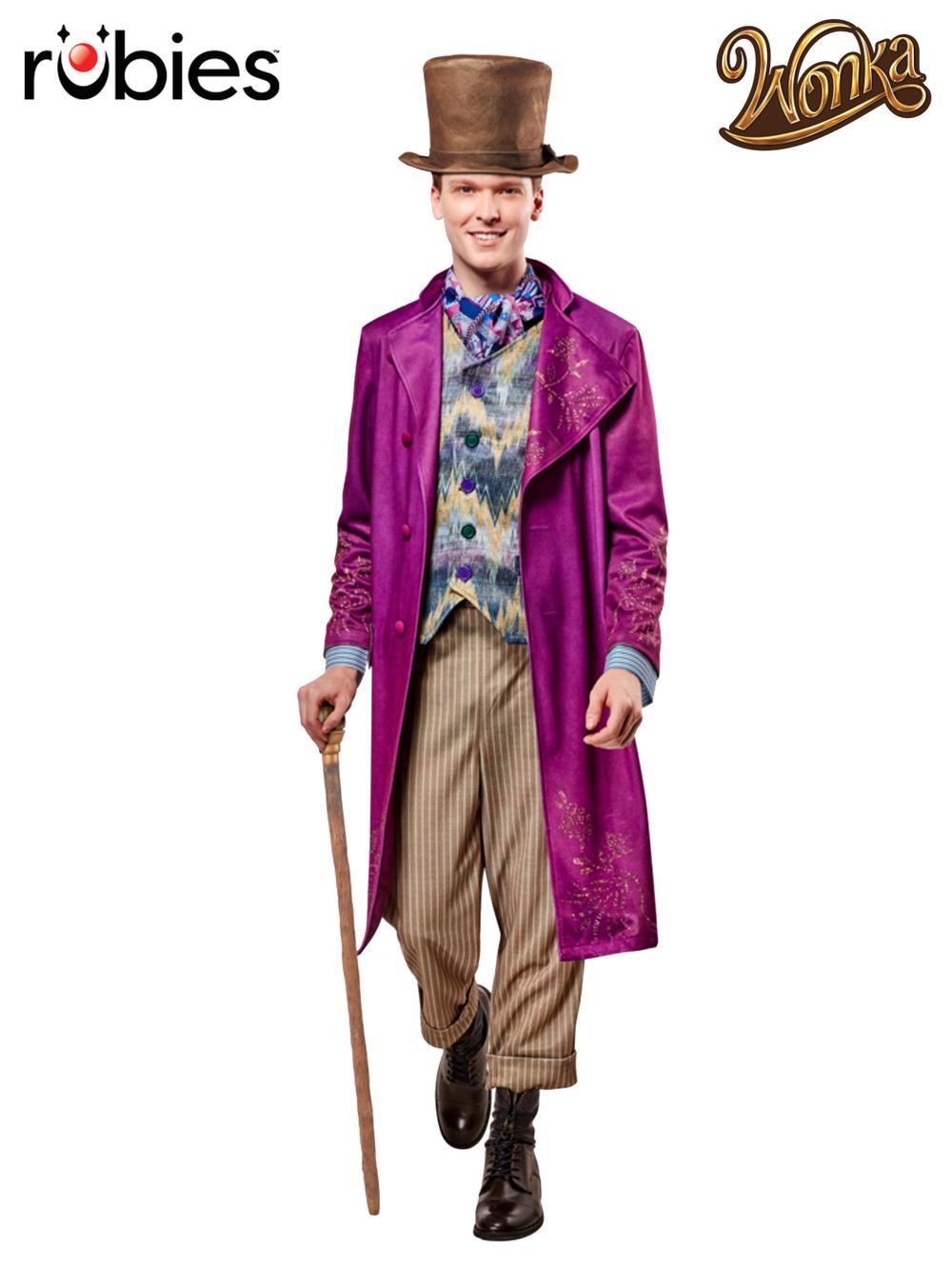 Willy Wonka Premium Costume, Adult, 0195884086087