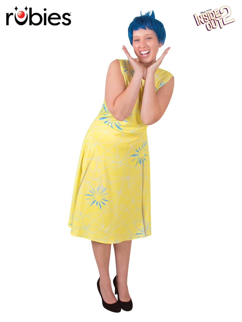 Joy 'Inside Out' Costume, Adult, 0195884097663