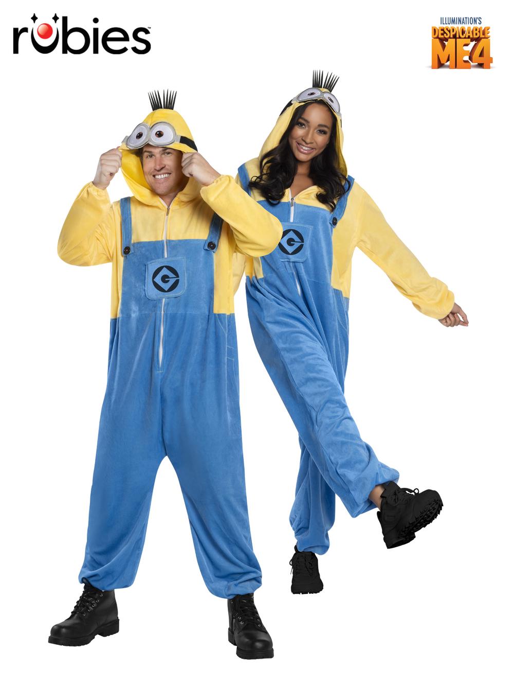 Minion Despicable Me 4 Adult Jumpsuit, 0195884098691