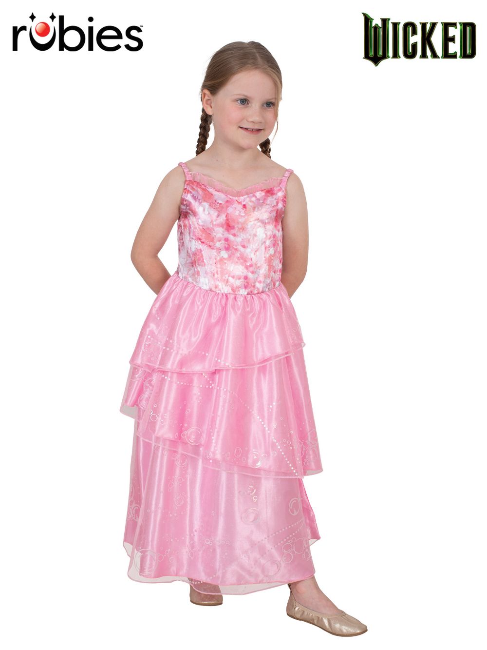 Rubies Wicked - Glinda Deluxe Child Costume - Size 3-5 Years by Rubies - ISBN: 0195884108987