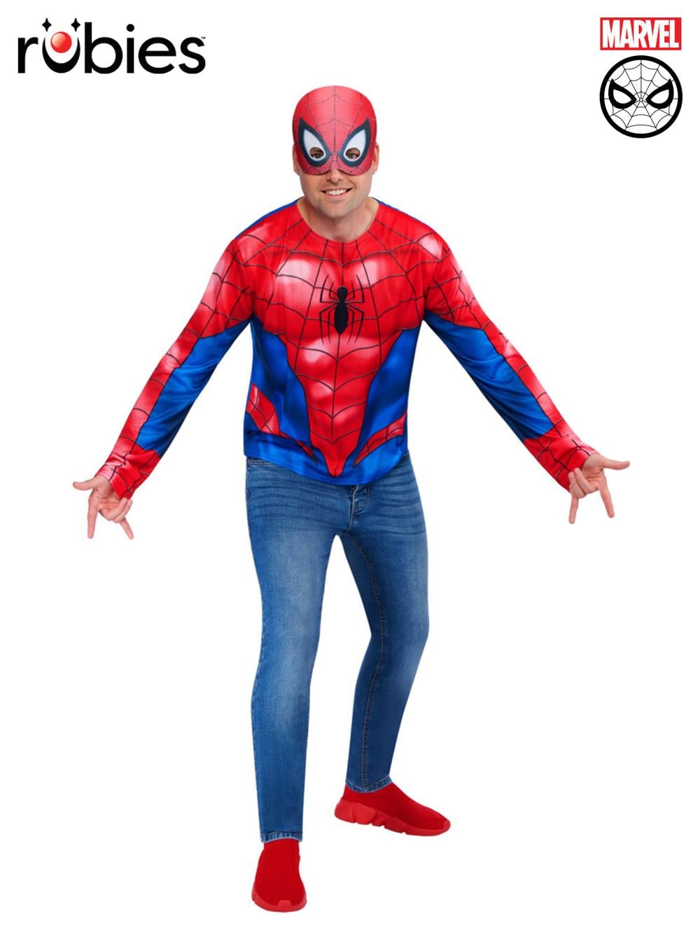 Rubie's Deerfield Spider-Man Adult Costume Top & Mask - Medium-Large by Rubie's Deerfield - ISBN: 0195884141144