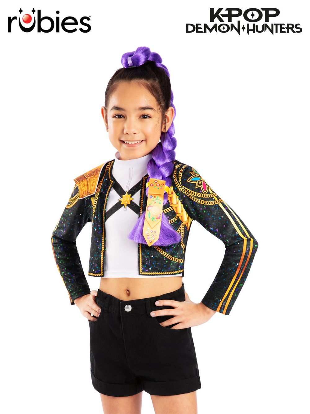 Rubies Deerfield K-Pop Rumi Deluxe Clip On Hair Braid, Child - 65cm by Rubies Deerfield - ISBN: 0195884151464