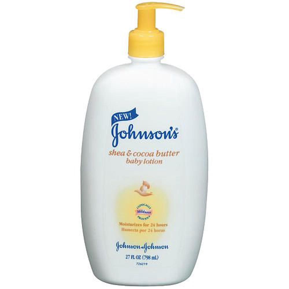 johnson and johnson shea and cocoa butter lotion