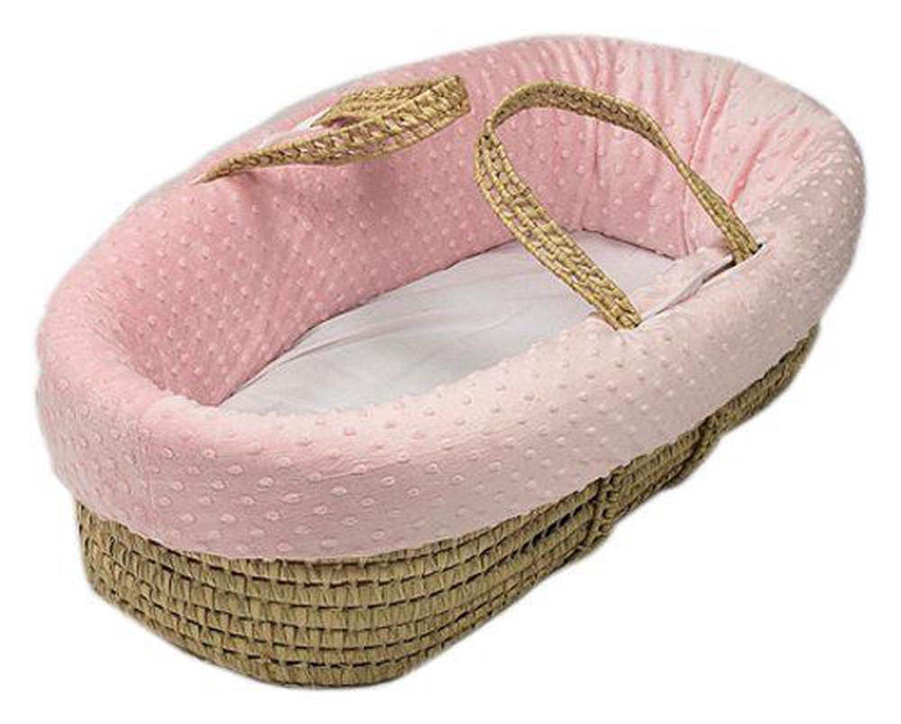 wicker baby doll moses basket australia
