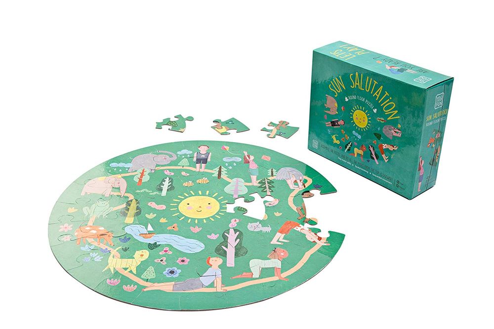 Yogi Sun Salutation Jigsaw Puzzle, 49 Piece Buy online at The Nile