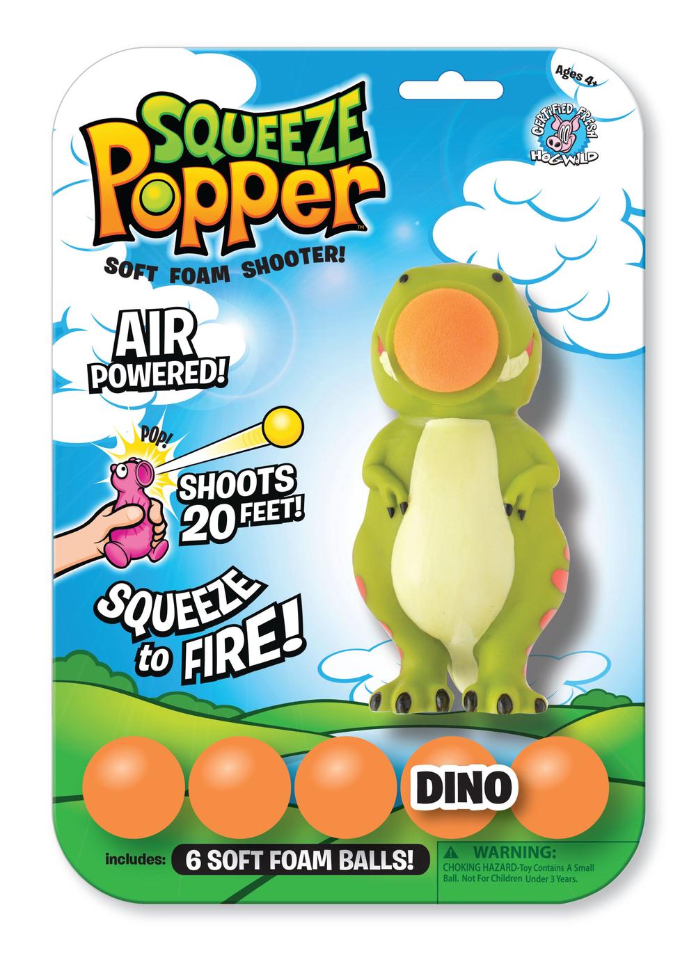 Hog Wild Dino Popper Foam Ball Shooter Buy online at The Nile