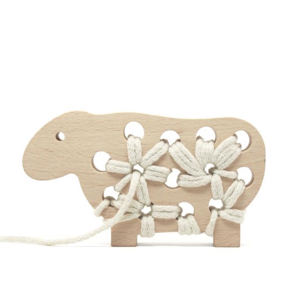 Loch Ness Toys Wooden Toys - Gabby the Sheep, 0608597507010
