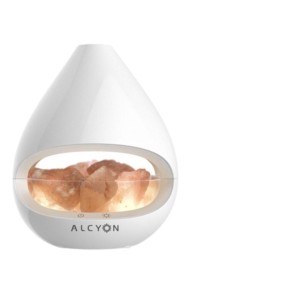 Kiyoshi Utrasonic Salt Lamp Diffuser (Classic White), 0608819170411