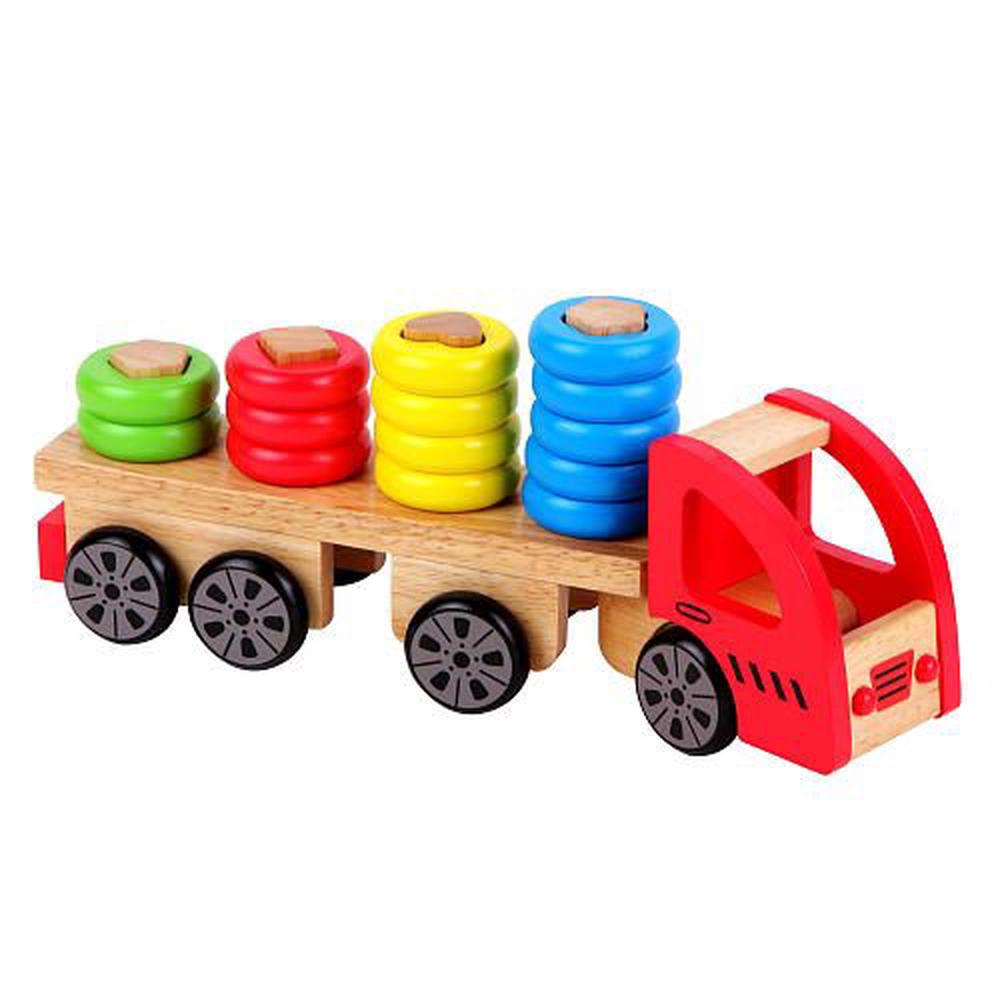 Discoveroo Wooden Sort 'n Stack Shape Sorter Truck Buy online at The Nile