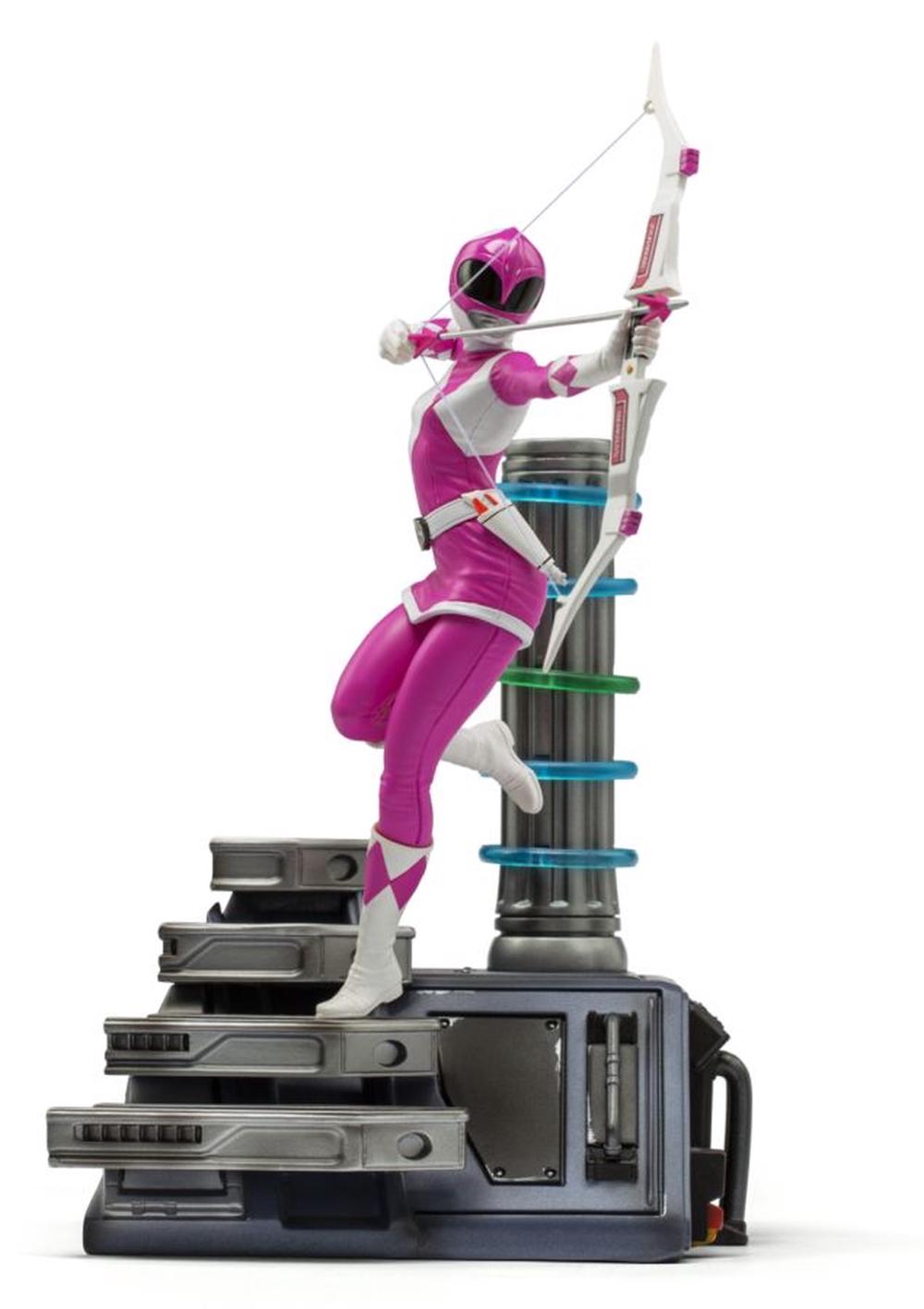 Iron Studios Power Rangers - Pink Ranger Statue, 1:10 Scale, 0609963128174