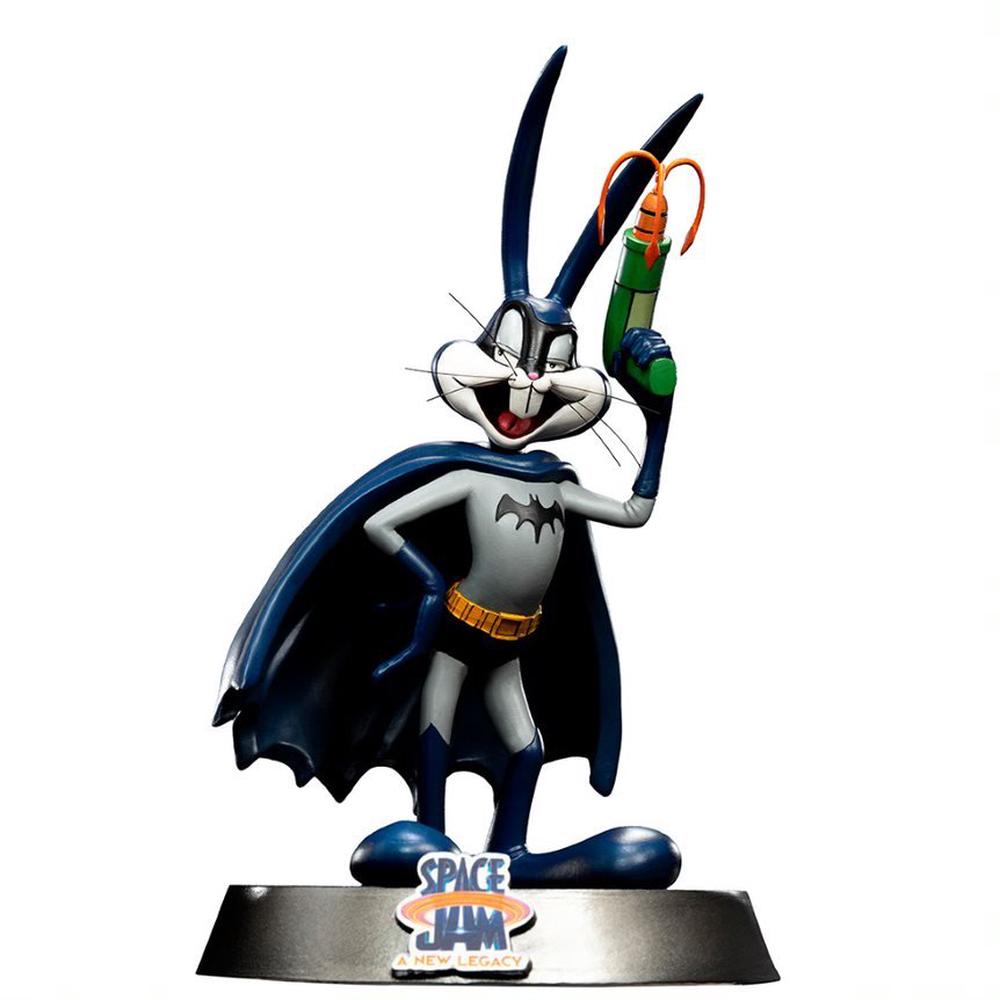 Iron Studios Space Jam 2: A New Legacy - Bugs Bunny Batman Statue, 1:10 Scale, 0609963129201